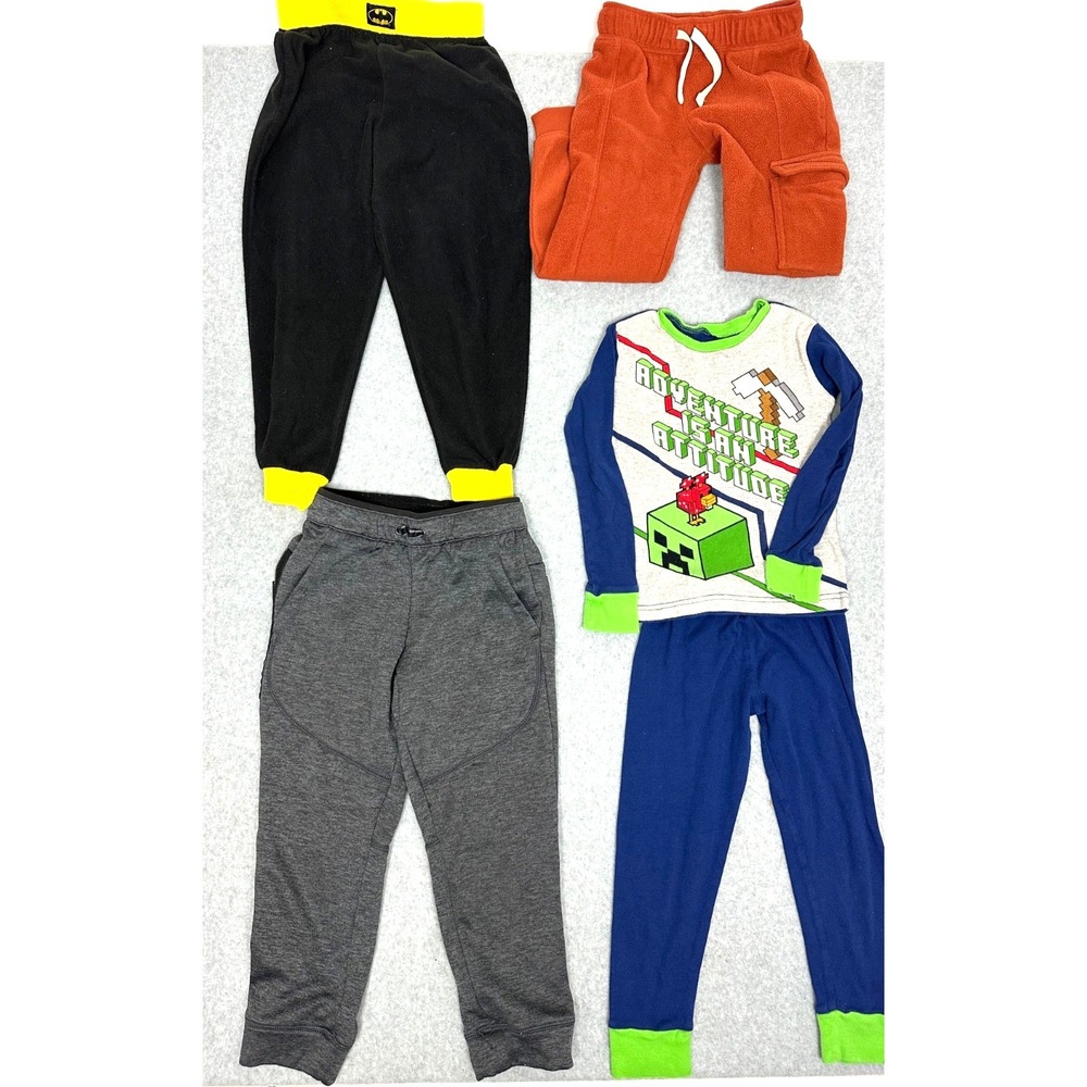 Boys Pants & Pajama Set Minecraft Earth ,Batman,Athletic, Cat&Jack Sizes 4/5-6/7